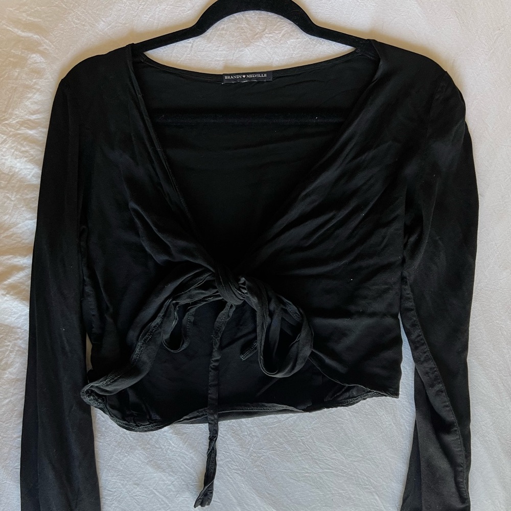 Brandy Melville Tie Wrap Top
